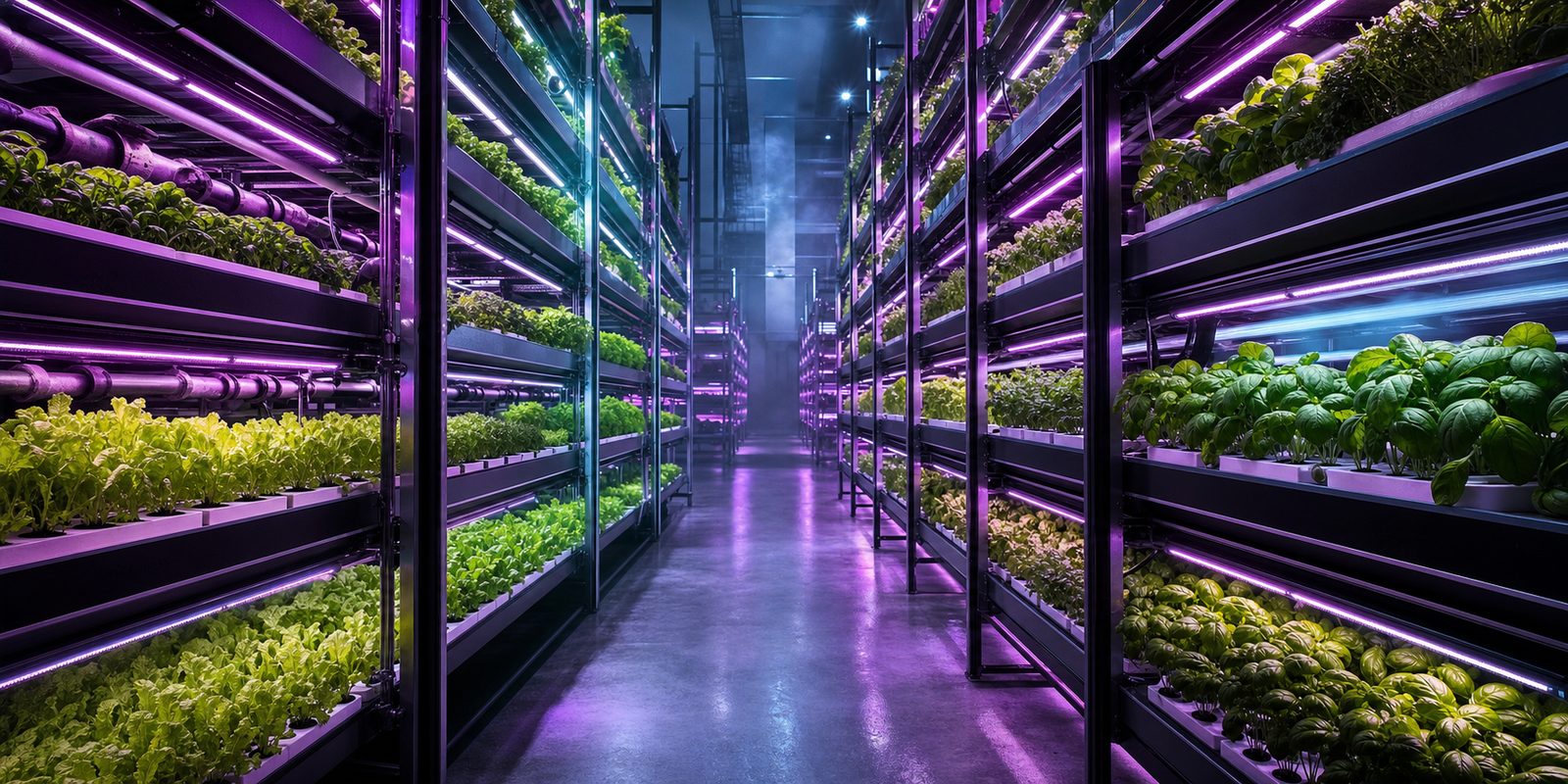 Controlled Environment Agriculture — greenhouses, vertical farming, hydroponics