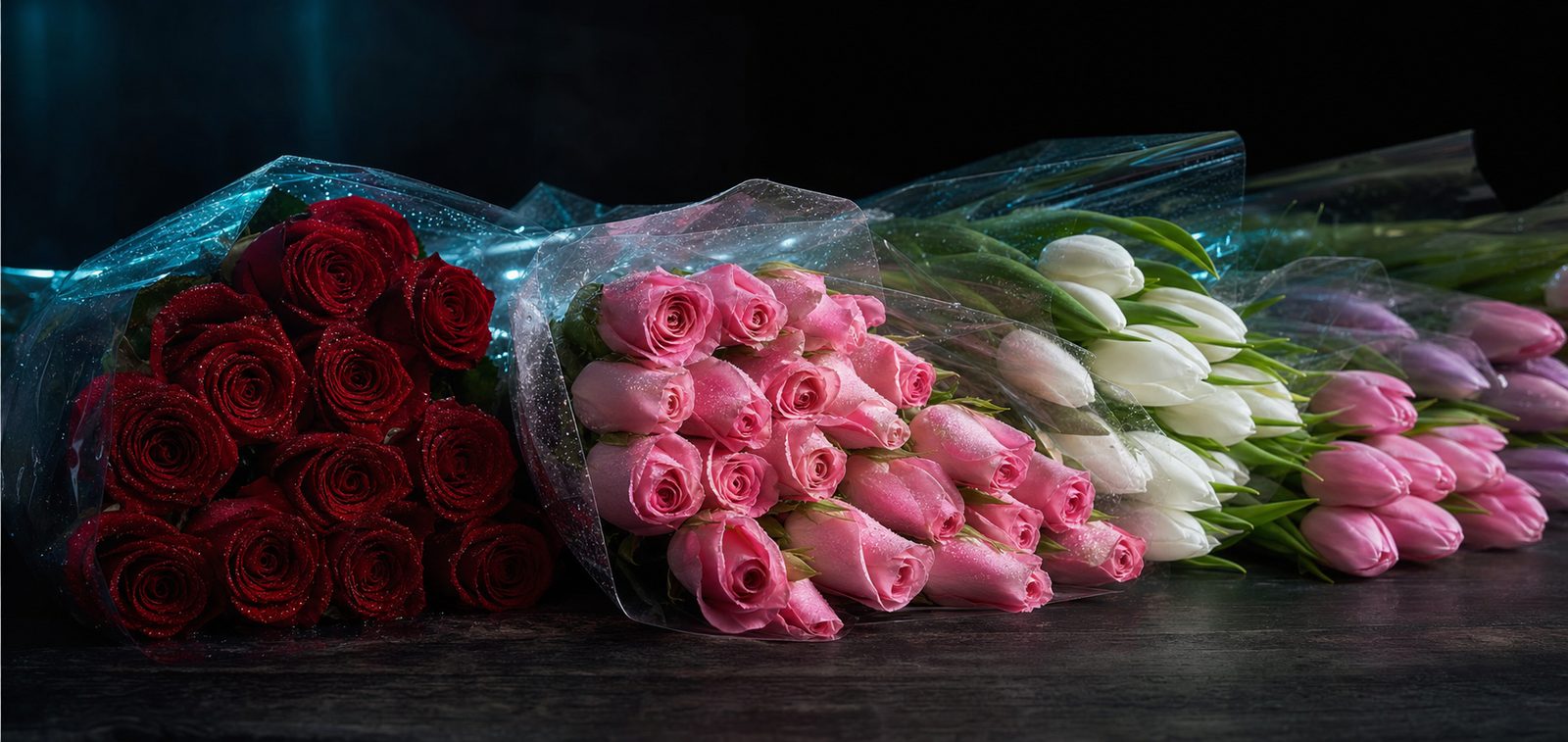 Floriculture — roses, tulips, export flowers